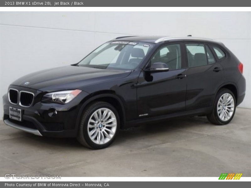 Jet Black / Black 2013 BMW X1 sDrive 28i