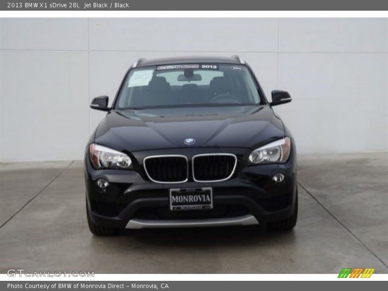 Jet Black / Black 2013 BMW X1 sDrive 28i