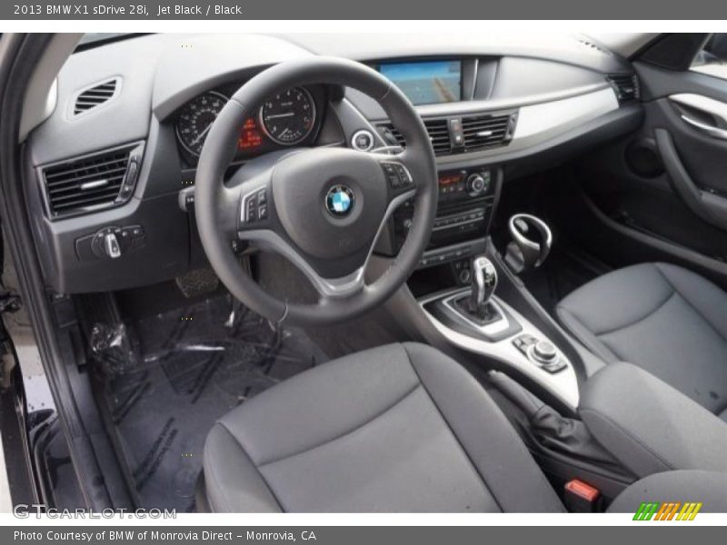 Jet Black / Black 2013 BMW X1 sDrive 28i