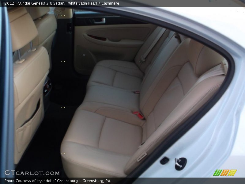 White Satin Pearl / Cashmere 2012 Hyundai Genesis 3.8 Sedan