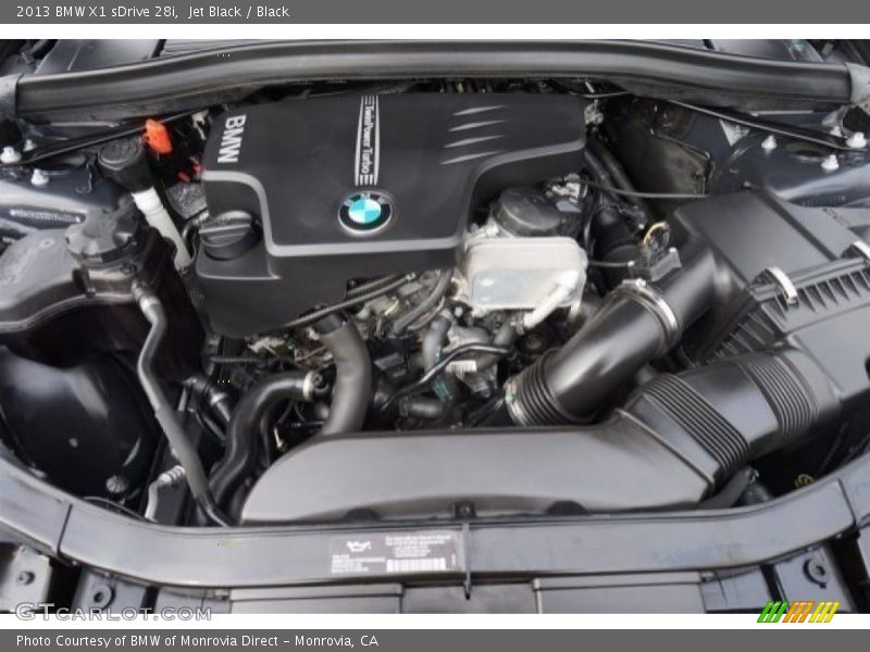 Jet Black / Black 2013 BMW X1 sDrive 28i