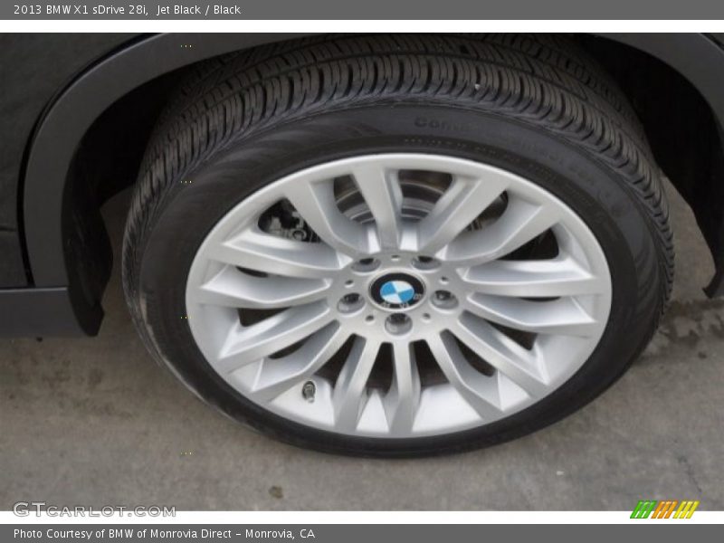 Jet Black / Black 2013 BMW X1 sDrive 28i