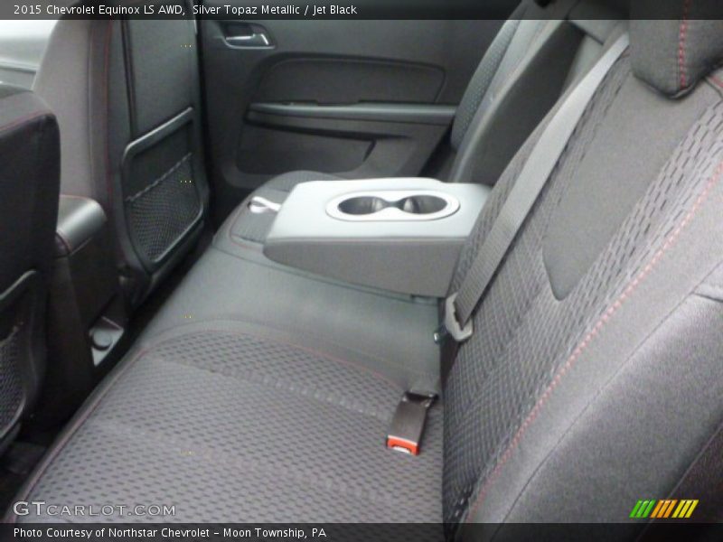 Silver Topaz Metallic / Jet Black 2015 Chevrolet Equinox LS AWD