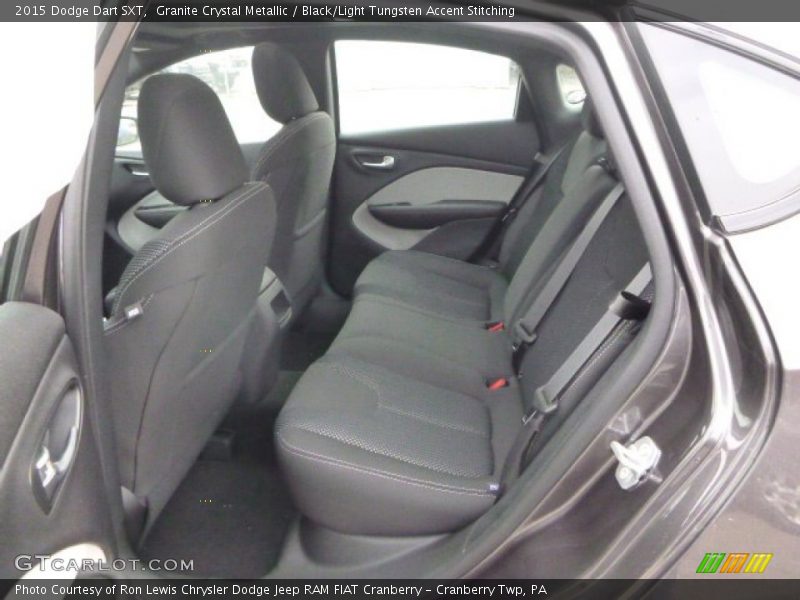 Granite Crystal Metallic / Black/Light Tungsten Accent Stitching 2015 Dodge Dart SXT