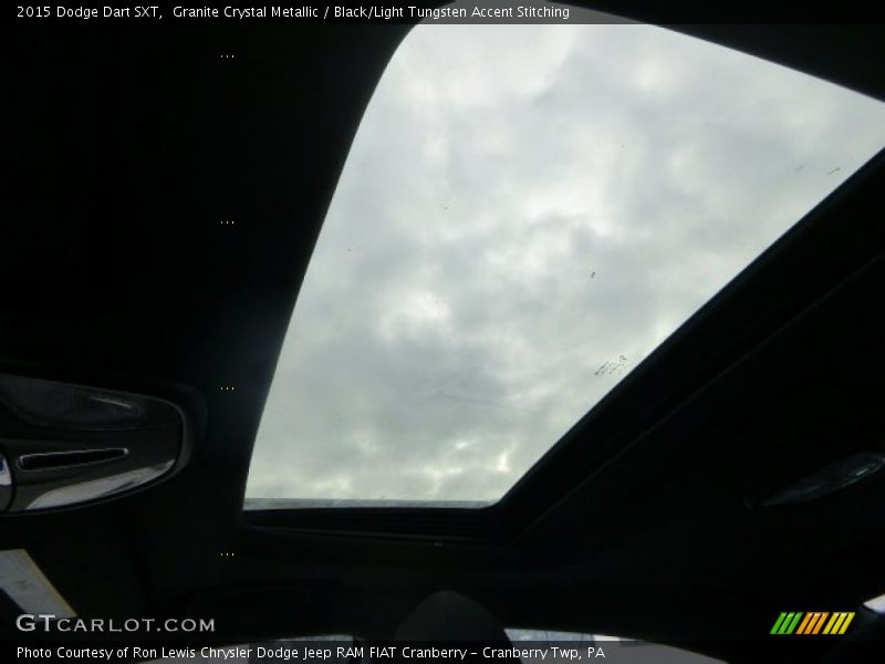 Granite Crystal Metallic / Black/Light Tungsten Accent Stitching 2015 Dodge Dart SXT