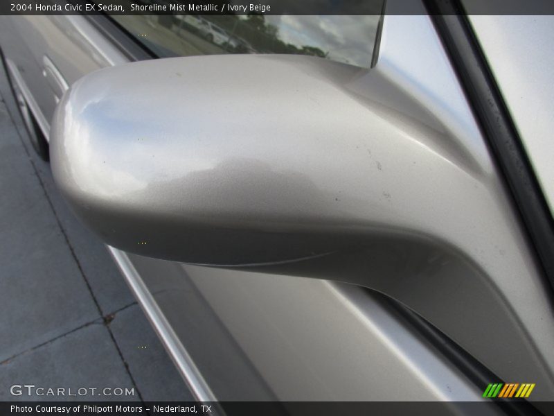 Shoreline Mist Metallic / Ivory Beige 2004 Honda Civic EX Sedan