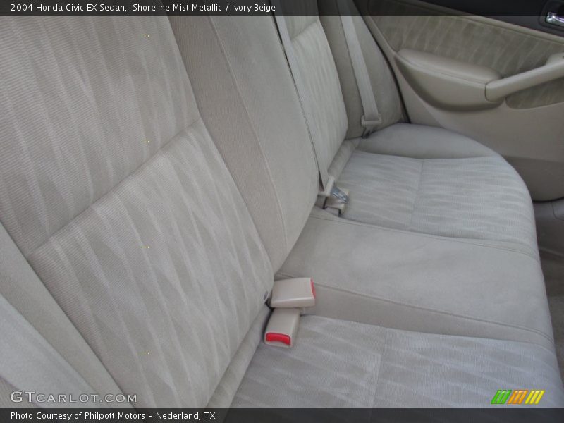 Shoreline Mist Metallic / Ivory Beige 2004 Honda Civic EX Sedan