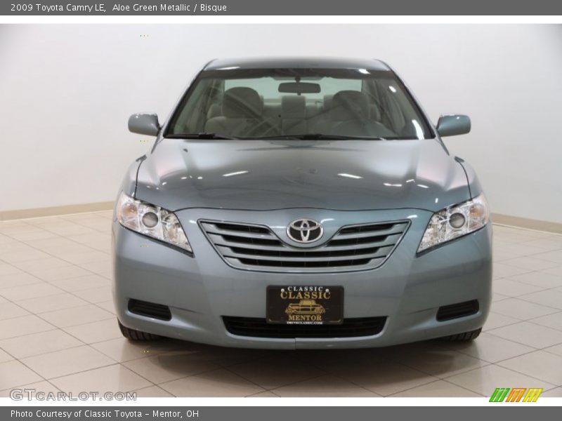 Aloe Green Metallic / Bisque 2009 Toyota Camry LE