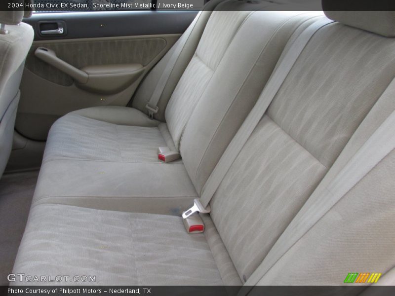 Shoreline Mist Metallic / Ivory Beige 2004 Honda Civic EX Sedan