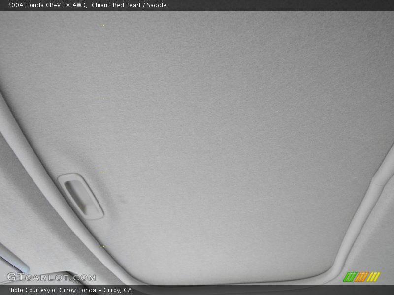 Chianti Red Pearl / Saddle 2004 Honda CR-V EX 4WD