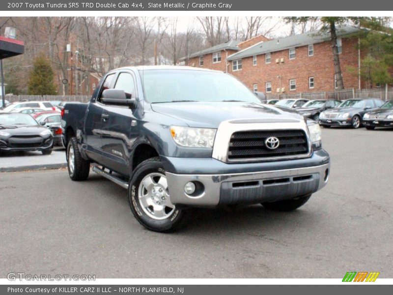 Slate Metallic / Graphite Gray 2007 Toyota Tundra SR5 TRD Double Cab 4x4