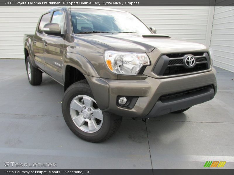 Pyrite Mica / Graphite 2015 Toyota Tacoma PreRunner TRD Sport Double Cab