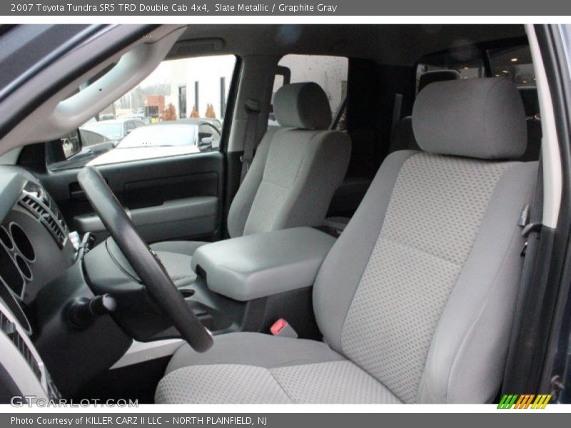 Slate Metallic / Graphite Gray 2007 Toyota Tundra SR5 TRD Double Cab 4x4