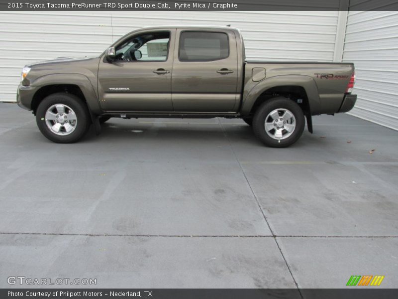  2015 Tacoma PreRunner TRD Sport Double Cab Pyrite Mica