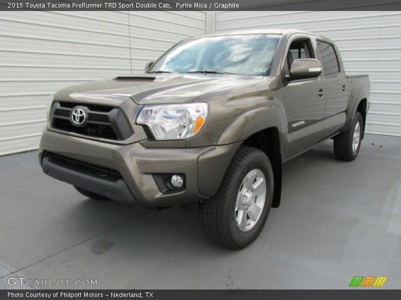 Pyrite Mica / Graphite 2015 Toyota Tacoma PreRunner TRD Sport Double Cab