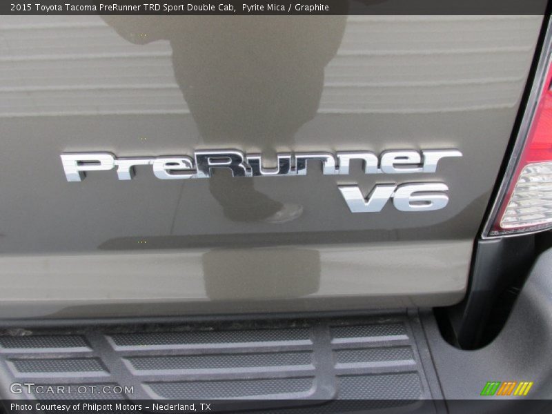 Pyrite Mica / Graphite 2015 Toyota Tacoma PreRunner TRD Sport Double Cab