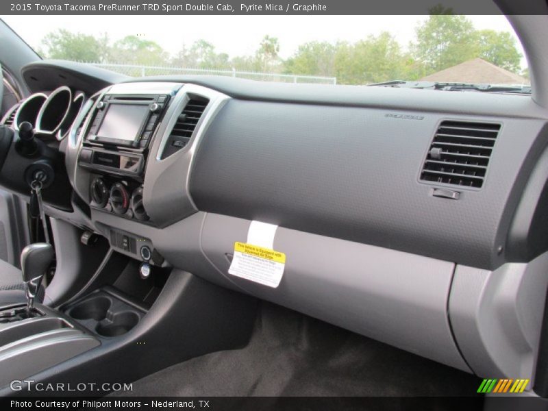 Pyrite Mica / Graphite 2015 Toyota Tacoma PreRunner TRD Sport Double Cab