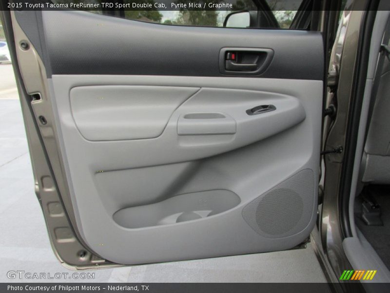 Pyrite Mica / Graphite 2015 Toyota Tacoma PreRunner TRD Sport Double Cab