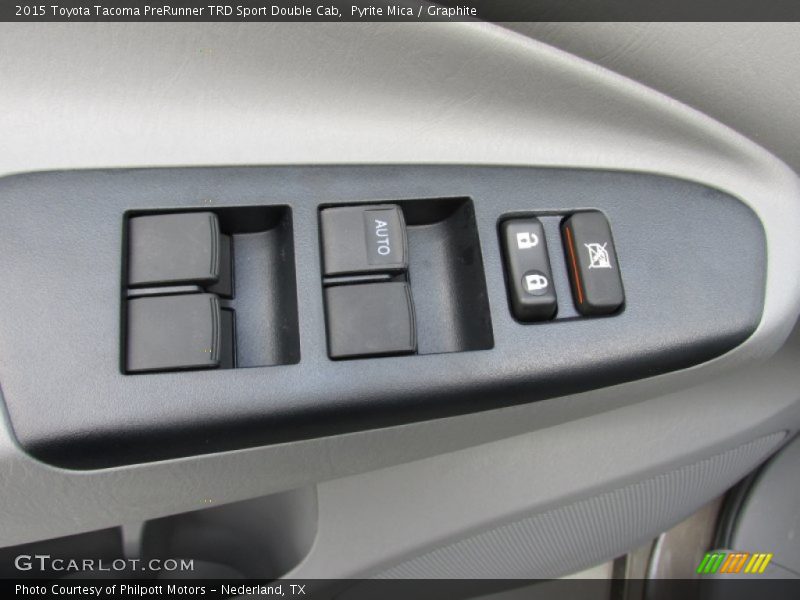Controls of 2015 Tacoma PreRunner TRD Sport Double Cab