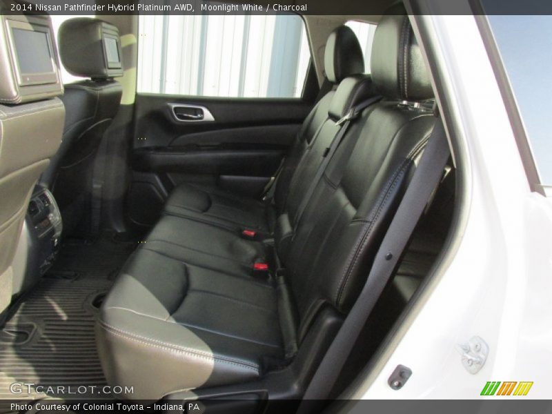 Moonlight White / Charcoal 2014 Nissan Pathfinder Hybrid Platinum AWD