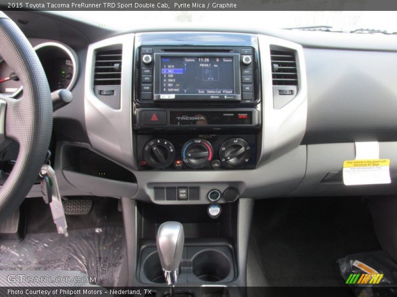 Controls of 2015 Tacoma PreRunner TRD Sport Double Cab