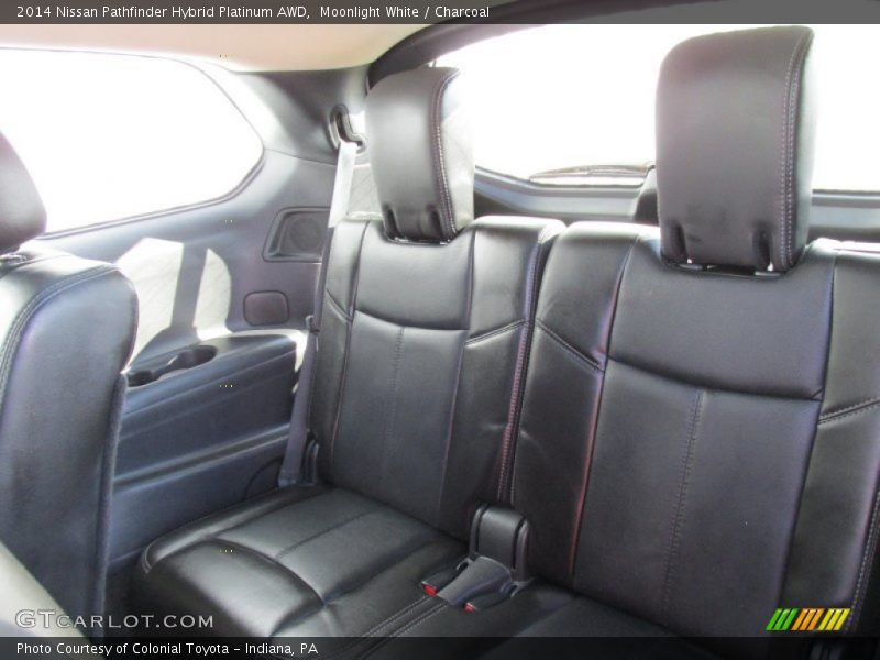 Moonlight White / Charcoal 2014 Nissan Pathfinder Hybrid Platinum AWD