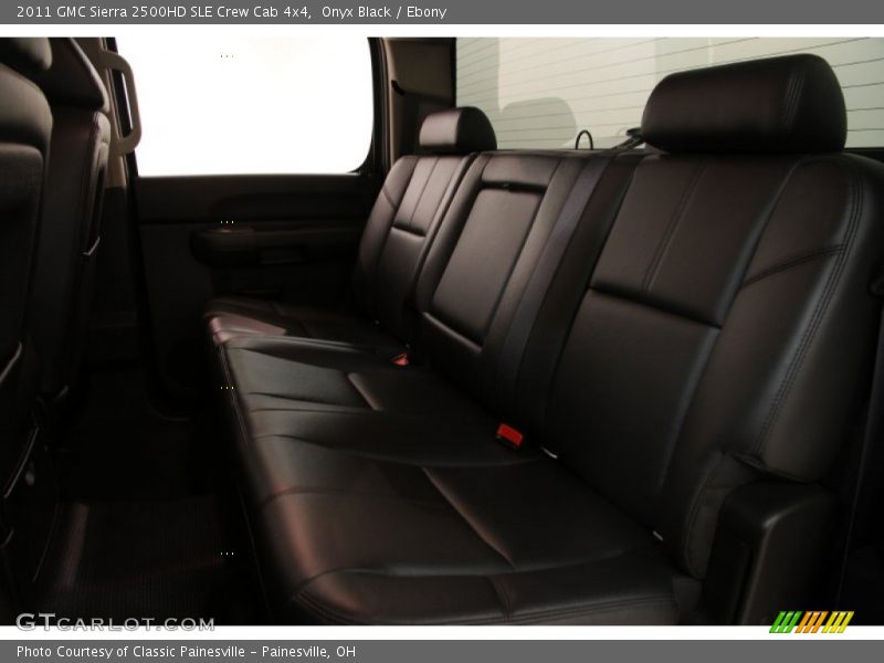Onyx Black / Ebony 2011 GMC Sierra 2500HD SLE Crew Cab 4x4