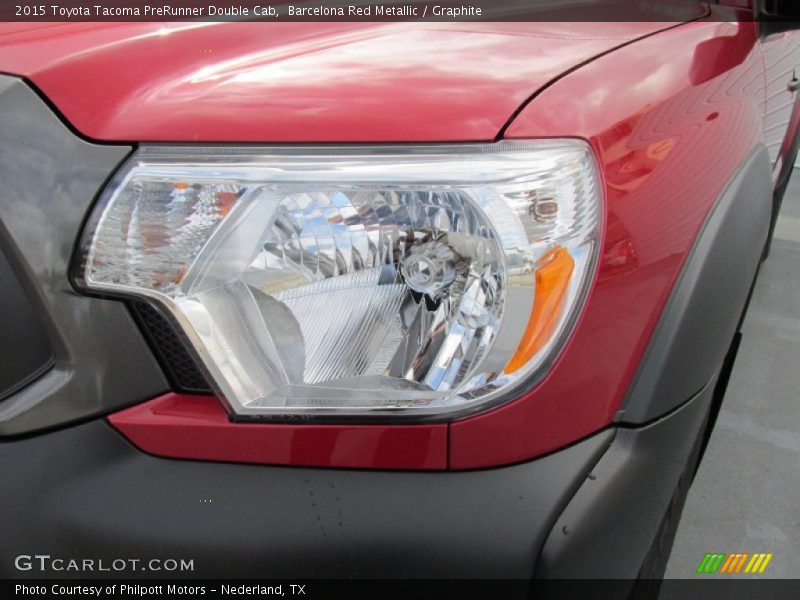 Barcelona Red Metallic / Graphite 2015 Toyota Tacoma PreRunner Double Cab