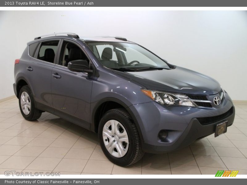 Shoreline Blue Pearl / Ash 2013 Toyota RAV4 LE