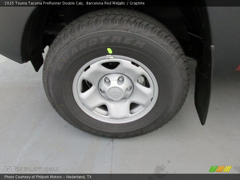 Barcelona Red Metallic / Graphite 2015 Toyota Tacoma PreRunner Double Cab