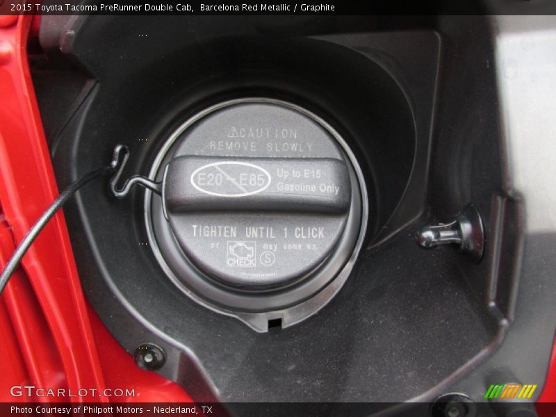 Barcelona Red Metallic / Graphite 2015 Toyota Tacoma PreRunner Double Cab