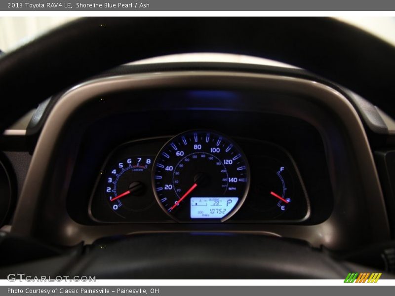 Shoreline Blue Pearl / Ash 2013 Toyota RAV4 LE
