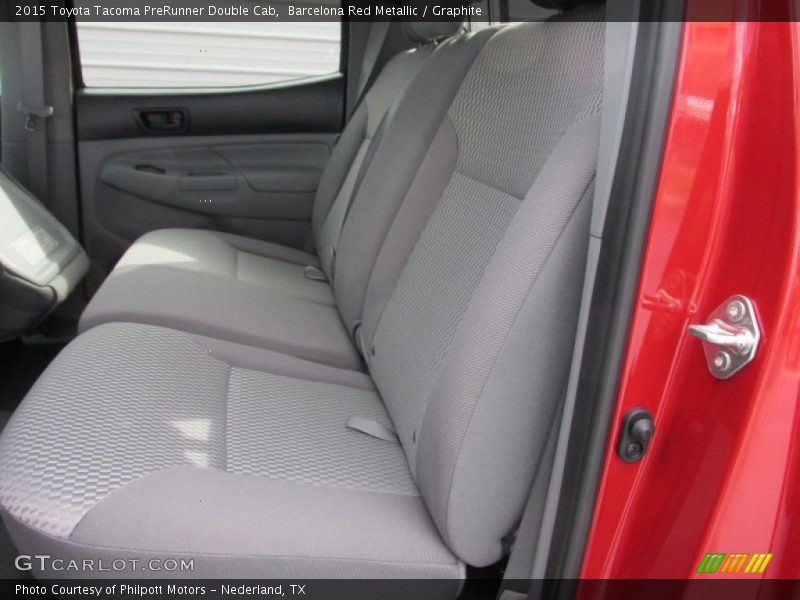 Barcelona Red Metallic / Graphite 2015 Toyota Tacoma PreRunner Double Cab