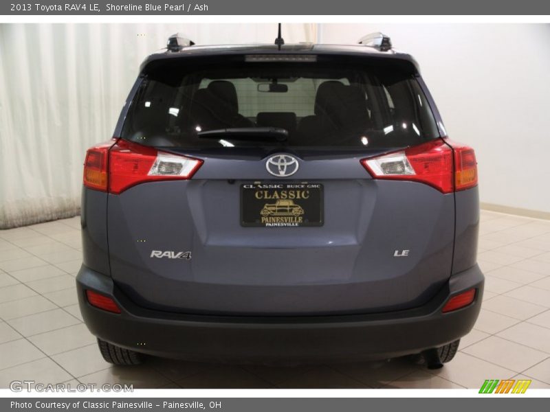 Shoreline Blue Pearl / Ash 2013 Toyota RAV4 LE