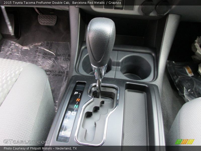 Barcelona Red Metallic / Graphite 2015 Toyota Tacoma PreRunner Double Cab
