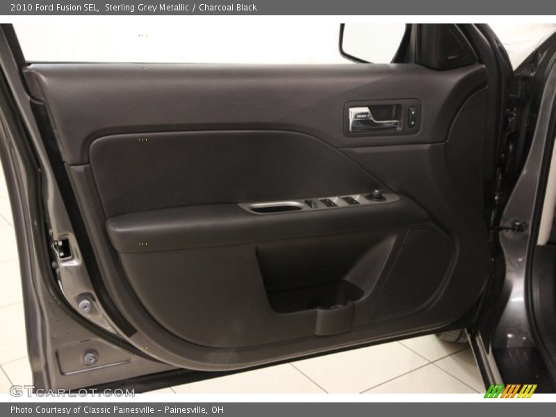 Sterling Grey Metallic / Charcoal Black 2010 Ford Fusion SEL