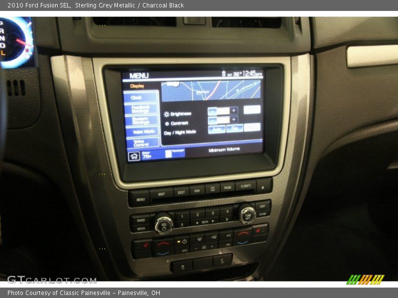 Sterling Grey Metallic / Charcoal Black 2010 Ford Fusion SEL