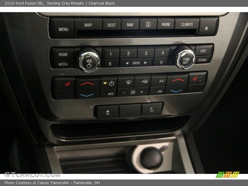 Sterling Grey Metallic / Charcoal Black 2010 Ford Fusion SEL
