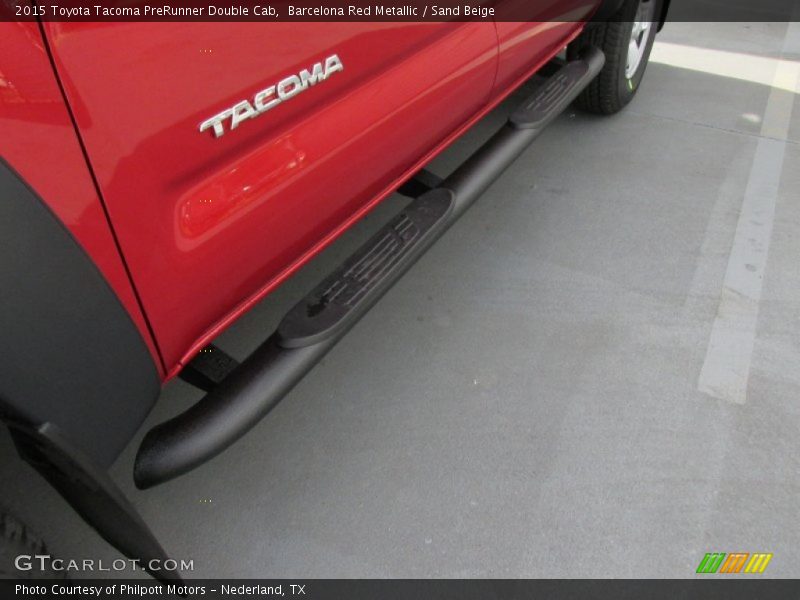 Barcelona Red Metallic / Sand Beige 2015 Toyota Tacoma PreRunner Double Cab