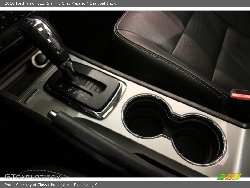 Sterling Grey Metallic / Charcoal Black 2010 Ford Fusion SEL