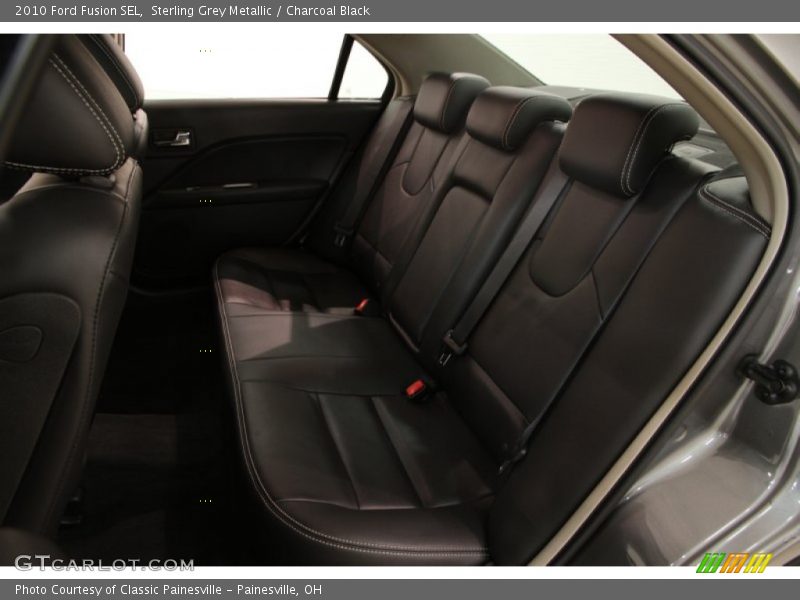 Sterling Grey Metallic / Charcoal Black 2010 Ford Fusion SEL
