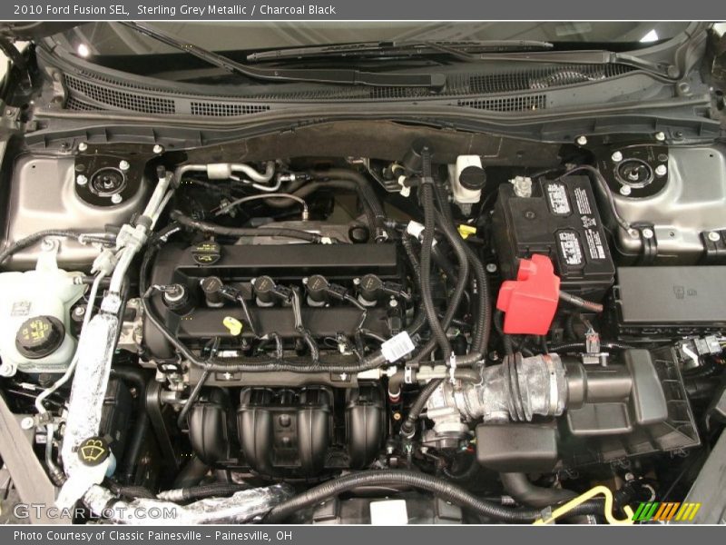Sterling Grey Metallic / Charcoal Black 2010 Ford Fusion SEL