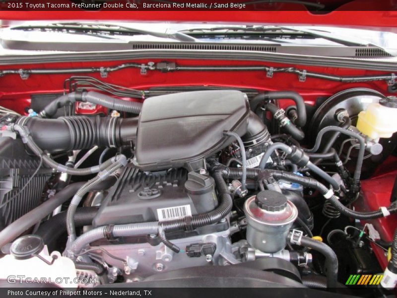 Barcelona Red Metallic / Sand Beige 2015 Toyota Tacoma PreRunner Double Cab
