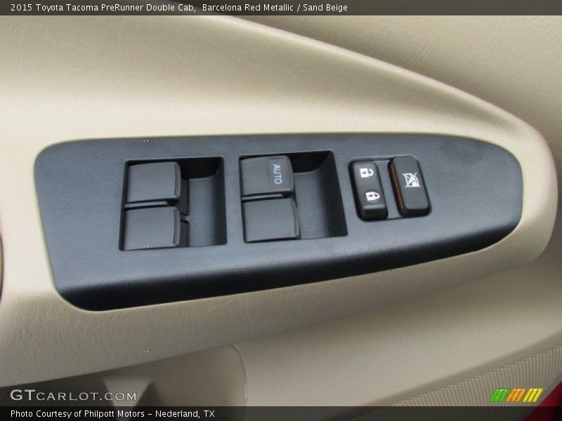 Barcelona Red Metallic / Sand Beige 2015 Toyota Tacoma PreRunner Double Cab
