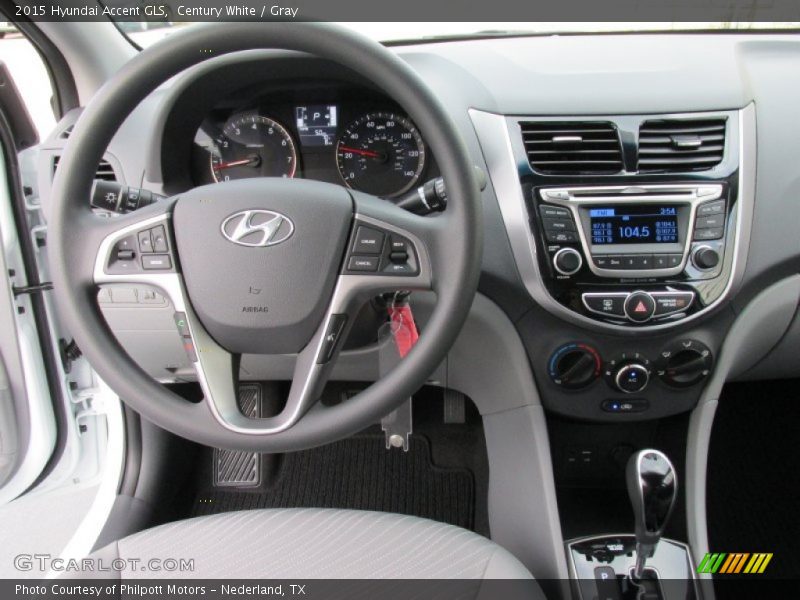 Dashboard of 2015 Accent GLS