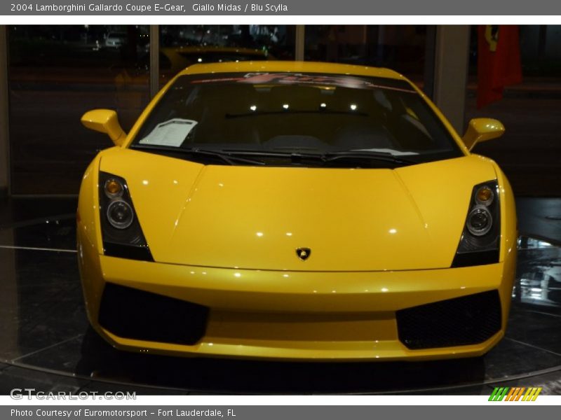 Giallo Midas / Blu Scylla 2004 Lamborghini Gallardo Coupe E-Gear