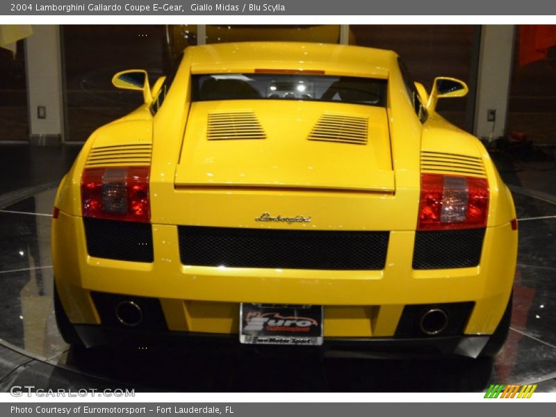 Giallo Midas / Blu Scylla 2004 Lamborghini Gallardo Coupe E-Gear