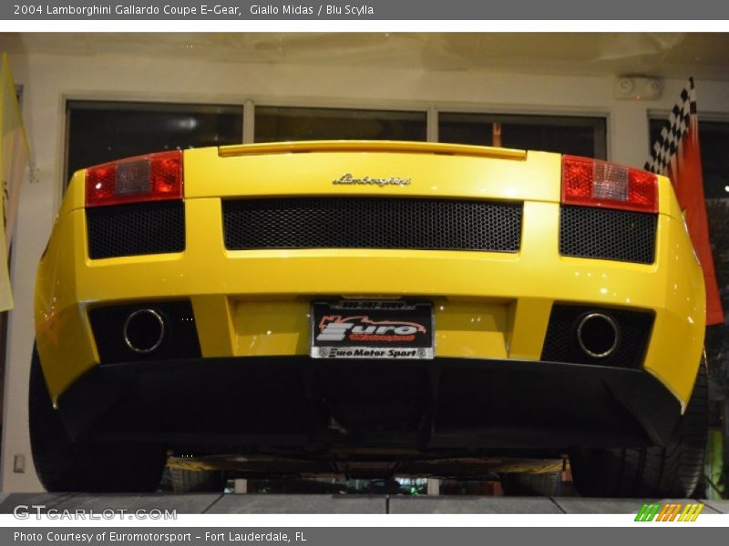 Giallo Midas / Blu Scylla 2004 Lamborghini Gallardo Coupe E-Gear