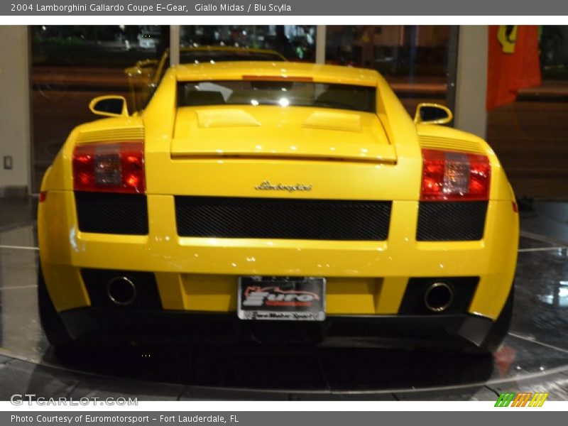 Giallo Midas / Blu Scylla 2004 Lamborghini Gallardo Coupe E-Gear
