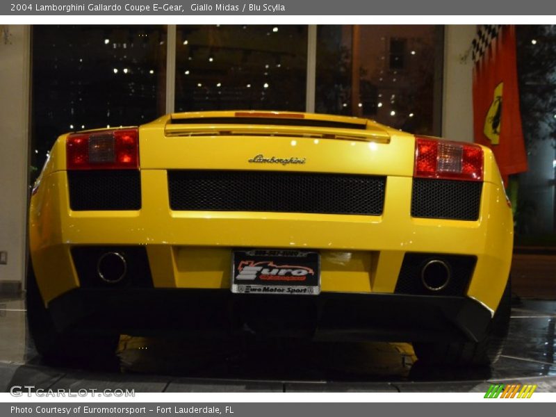 Giallo Midas / Blu Scylla 2004 Lamborghini Gallardo Coupe E-Gear